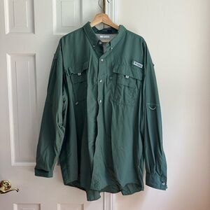 Men's Green Columbia Shirt